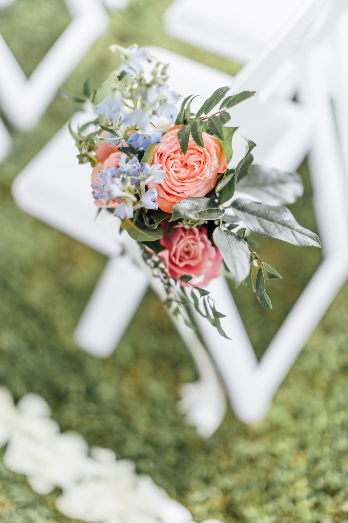 2023 Wedding Pastel Floral Aisle Markers